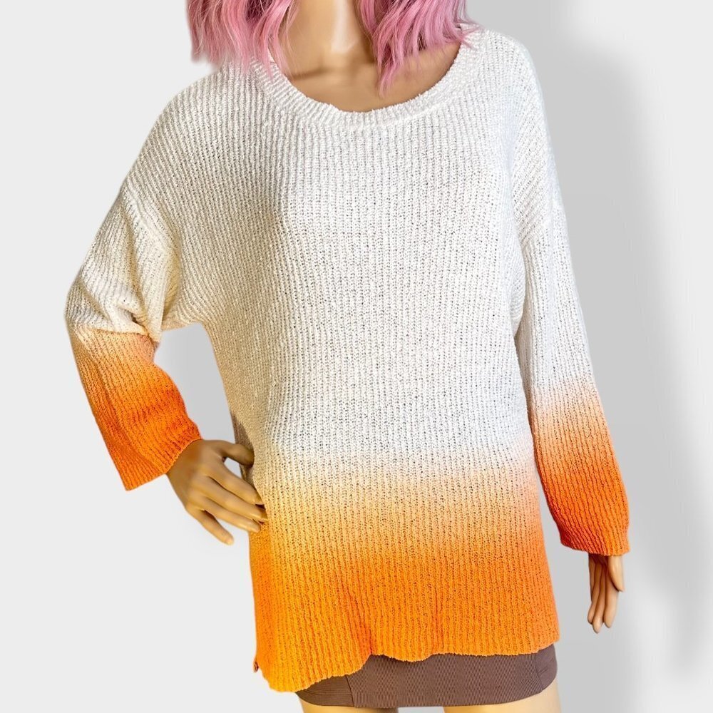 Adyson Parker Ombre Dip Dye‎ Knit Sweater